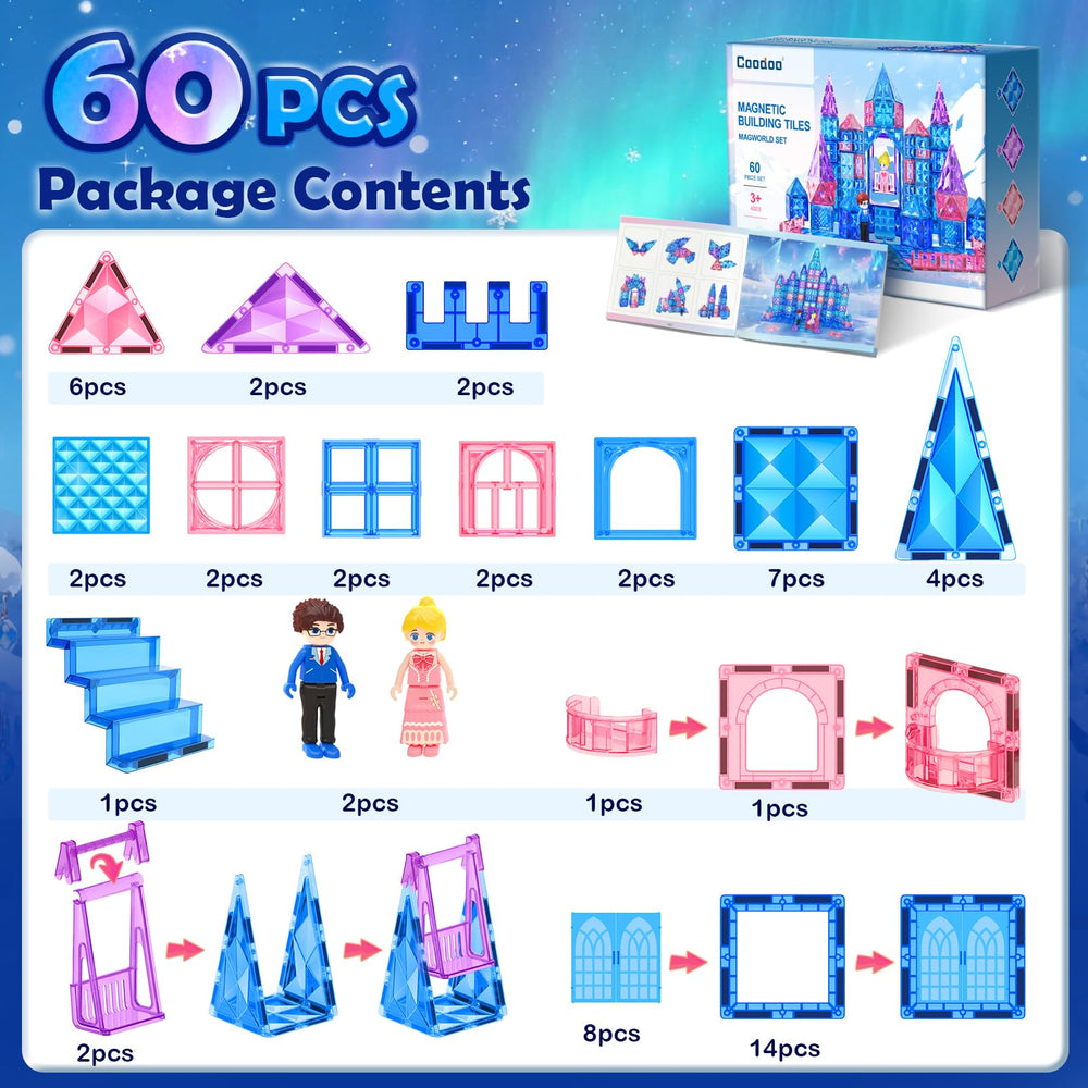 Coodoo Diamond Tiles doors for exploring new pathways in pretend adventures