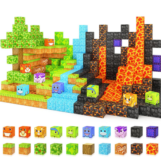 Coodoo dinosaur toys with eight dinosaurs boosts imaginative play and storytelling.