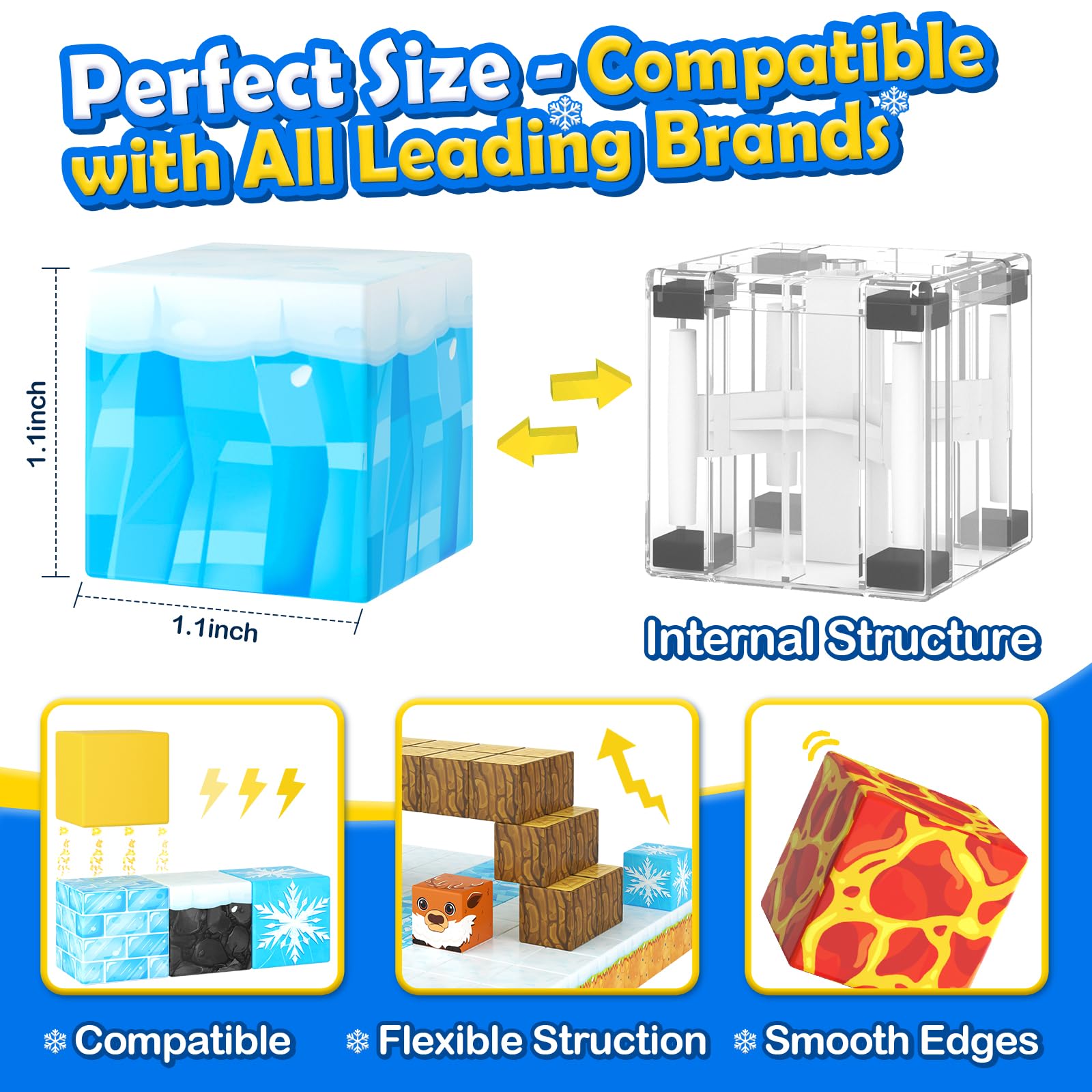 Coodoo Frozen Toys lava land with dragons supports creative construction and exploration.