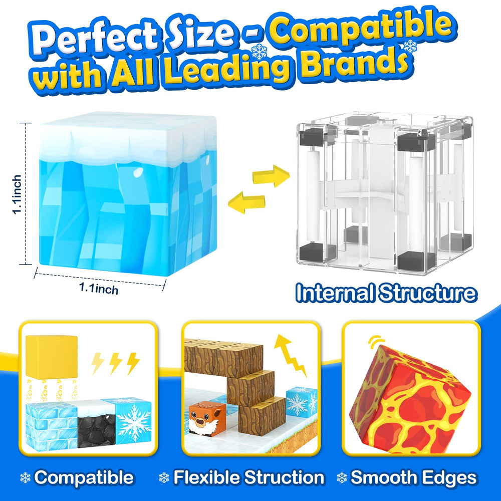 Coodoo Frozen Toys lava land with dragons supports creative construction and exploration.