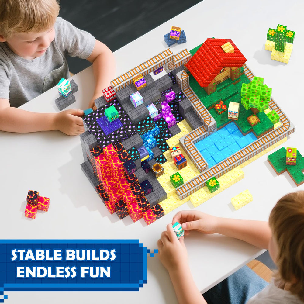 Coodoo glowing portal build highlights imaginative world-building and magnet play