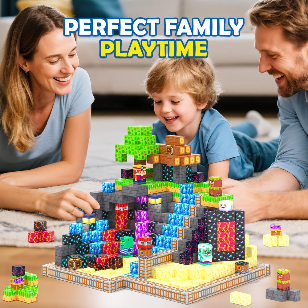 Coodoo Magnetic Blocks child play— supports focus, creativity, and dexterity.