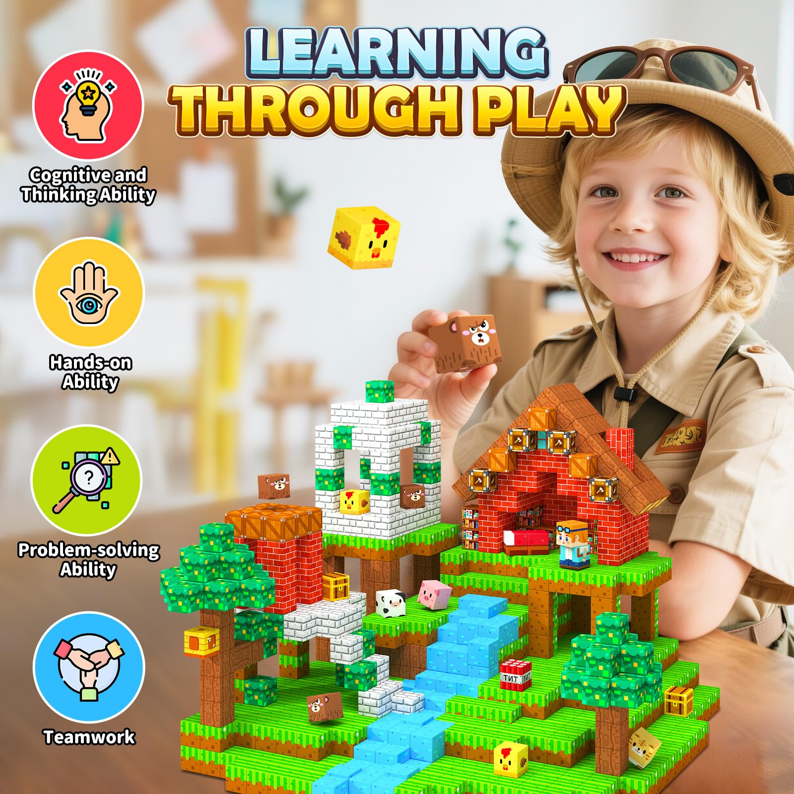 Coodoo blocks are great for outdoor play and family exploration