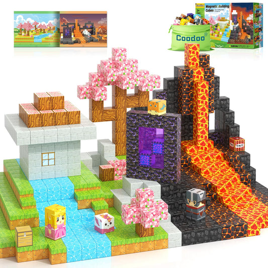 Coodoo Magnetic Blocks portal adventure for imaginative play and story-building