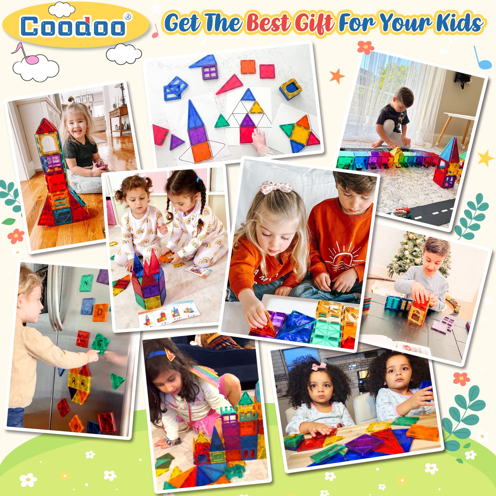 Coodoo storage bag keeps tiles portable and organized.