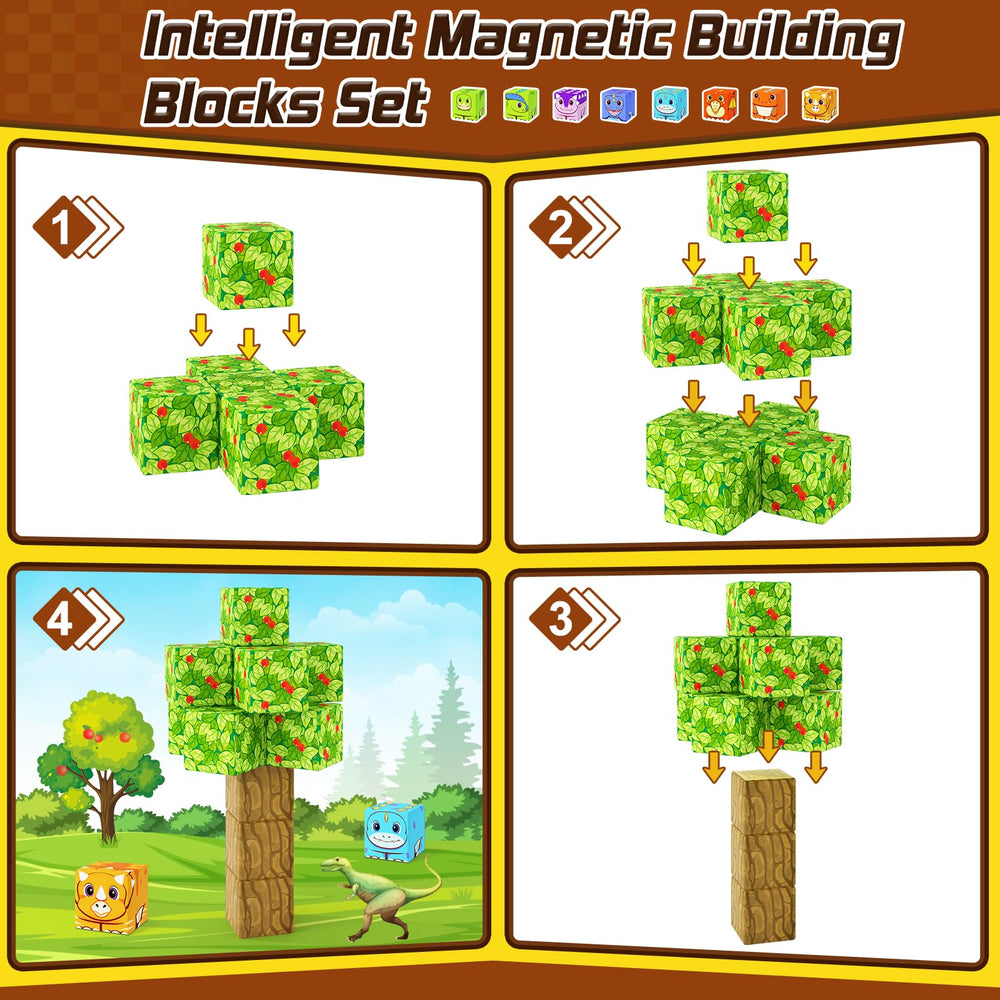 Coodoo Mine Magnet World compatibility image shows expandable play setups.