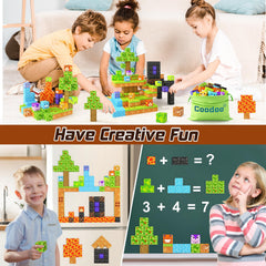 Coodoo STEM Montessori patterns enhance problem solving and spatial awareness.