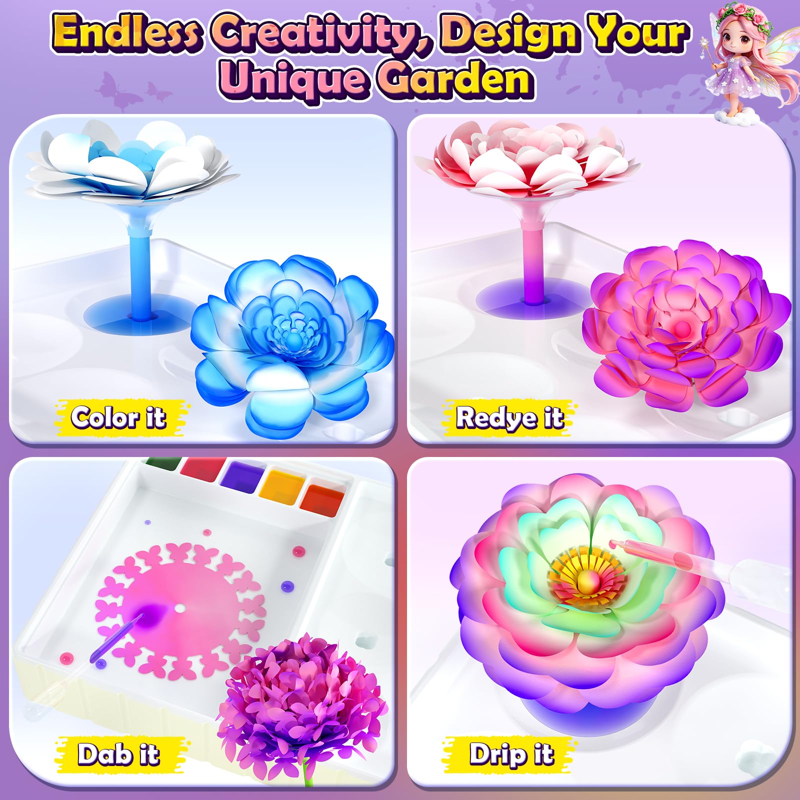 COODOO washable colors keep cleanup quick after crafts.