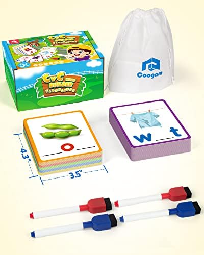 Coogam beginner reading tools aid early spelling and decoding.
