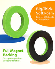 Coogam smooth-edged magnets ensure safe exploration for curious learners.