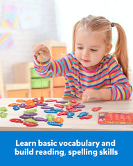 Coogam yellow kindergarten fish supports color coded level reading practice.