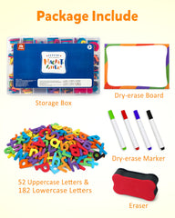 Coogam fridge magnets on metal surfaces create quick learning moments.