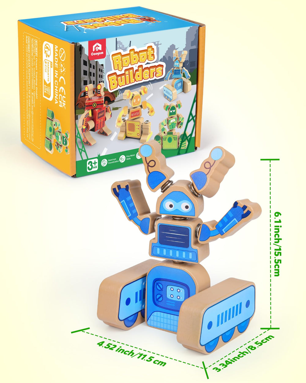 Great gift for robot lovers on birthdays or holidays