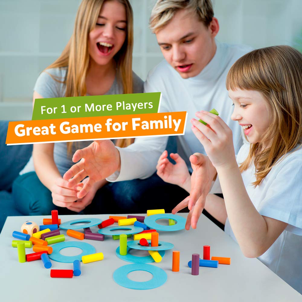 Coogam hand removing block demonstrates easy grip for toddlers motor development
