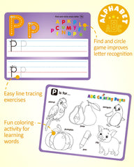 Coogam number baseline card to learn counting and writing with clarity.