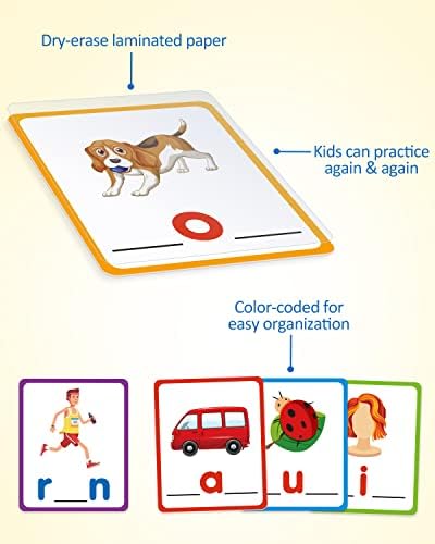 Coogam kid-friendly visuals support word recognition and phonics practice.