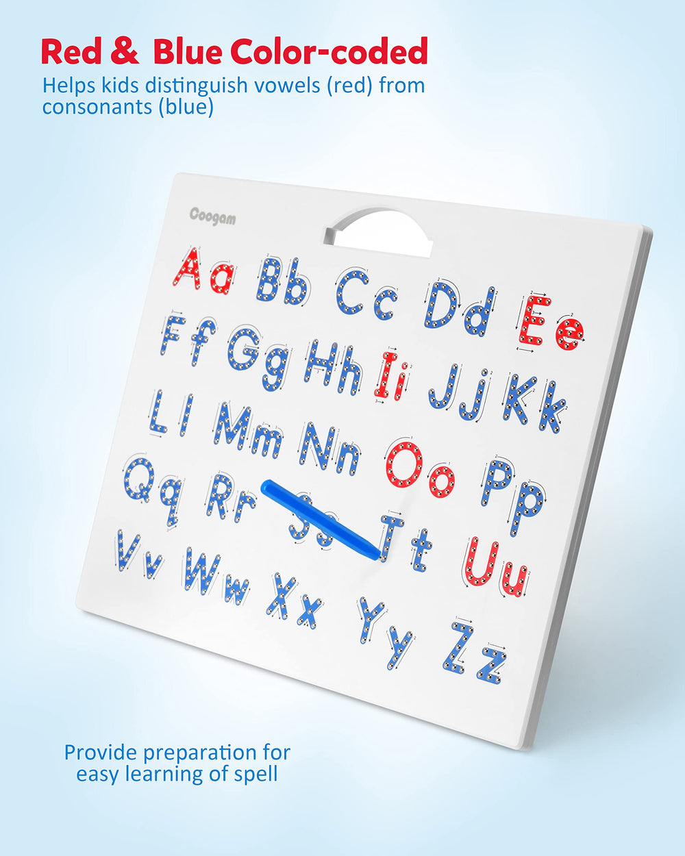Coogam magnetic stylus tracing tool provides engaging writing practice