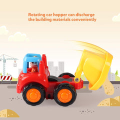 Coogam push-pull construction vehicles with bright colors for grip and play.