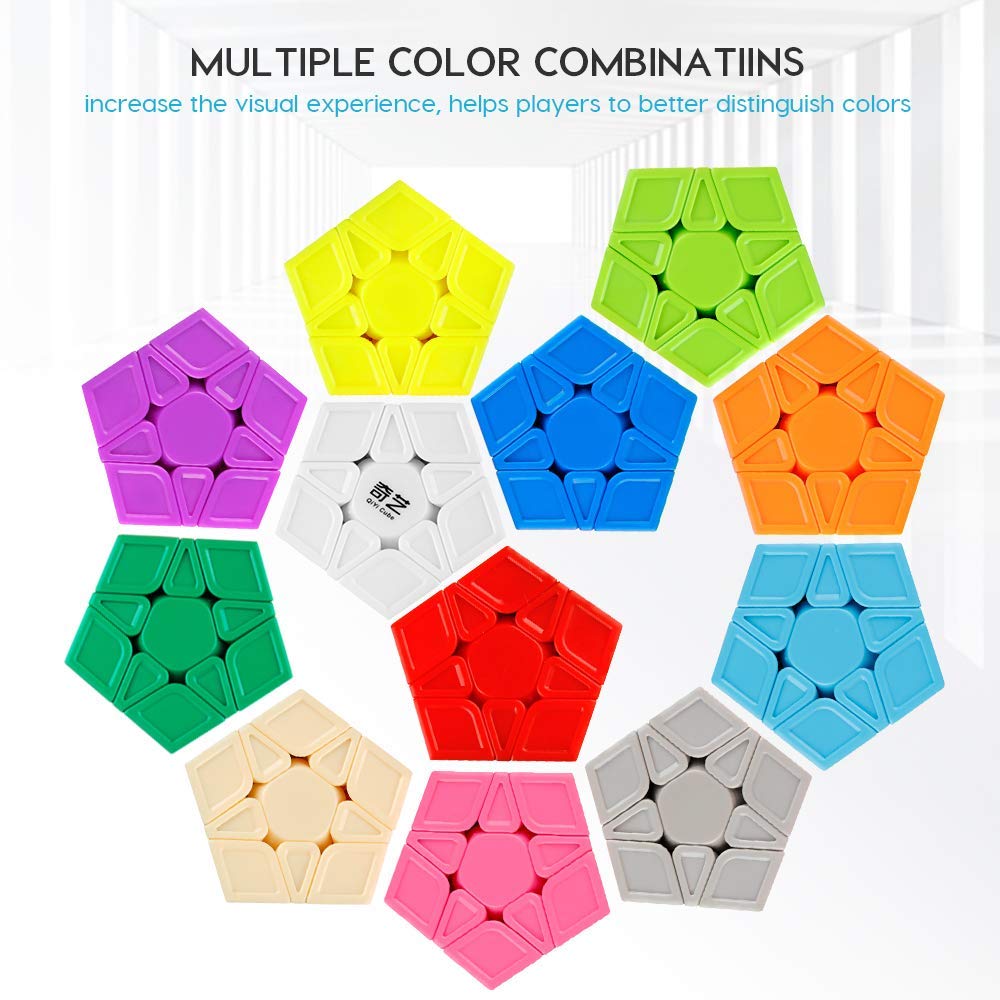 Coogam Qiyi Megaminx display-ready design for collection