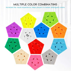Coogam Qiyi Megaminx display-ready design for collection