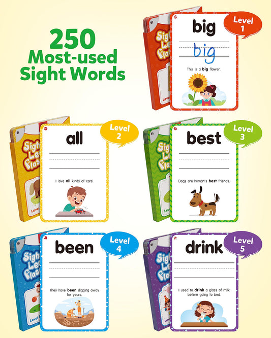 Coogam level-1 sentence cards enhance sentence-building during practice.