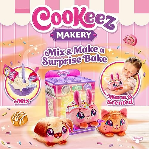 Cookeez Makery dough mix bowl supports quick, kid-friendly pretend baking.