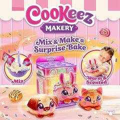 Cookeez Makery dough mix bowl supports quick, kid-friendly pretend baking.