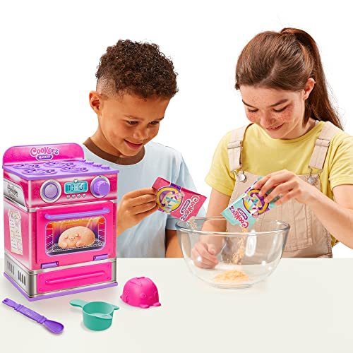 Cookeez Makery dough mold and tools help shape cute plush characters.