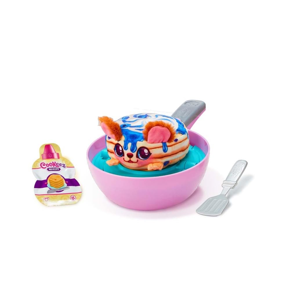 Cookeez Makery pan sizzle sound adds real-feel excitement to play.