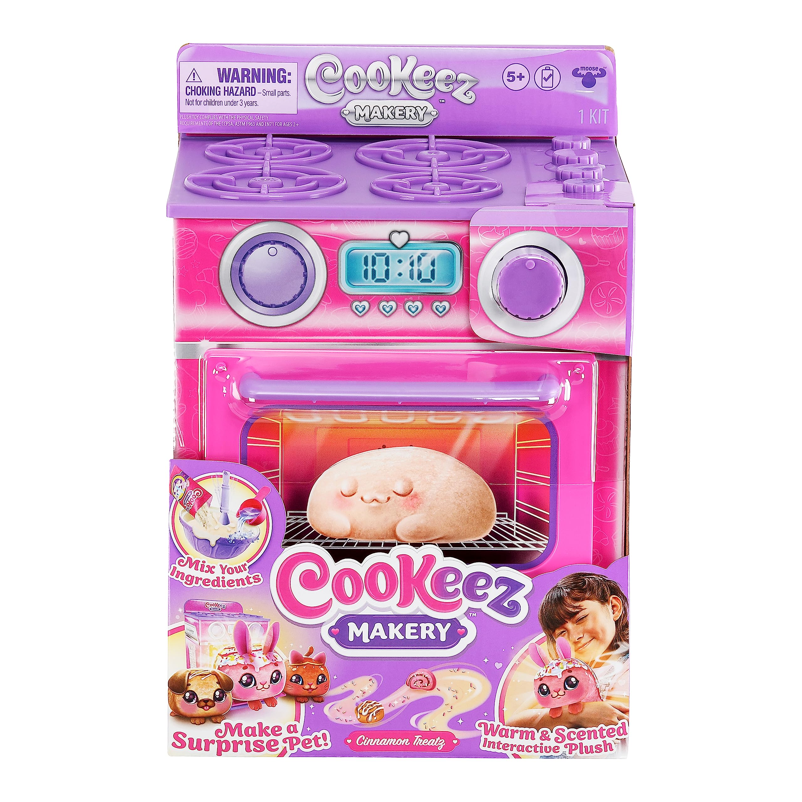 Cookeez Makery Strawberry Swirl plush adds sweet, cuddly charm.
