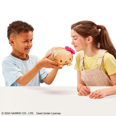 Recipe box and card revealing which friend will bake