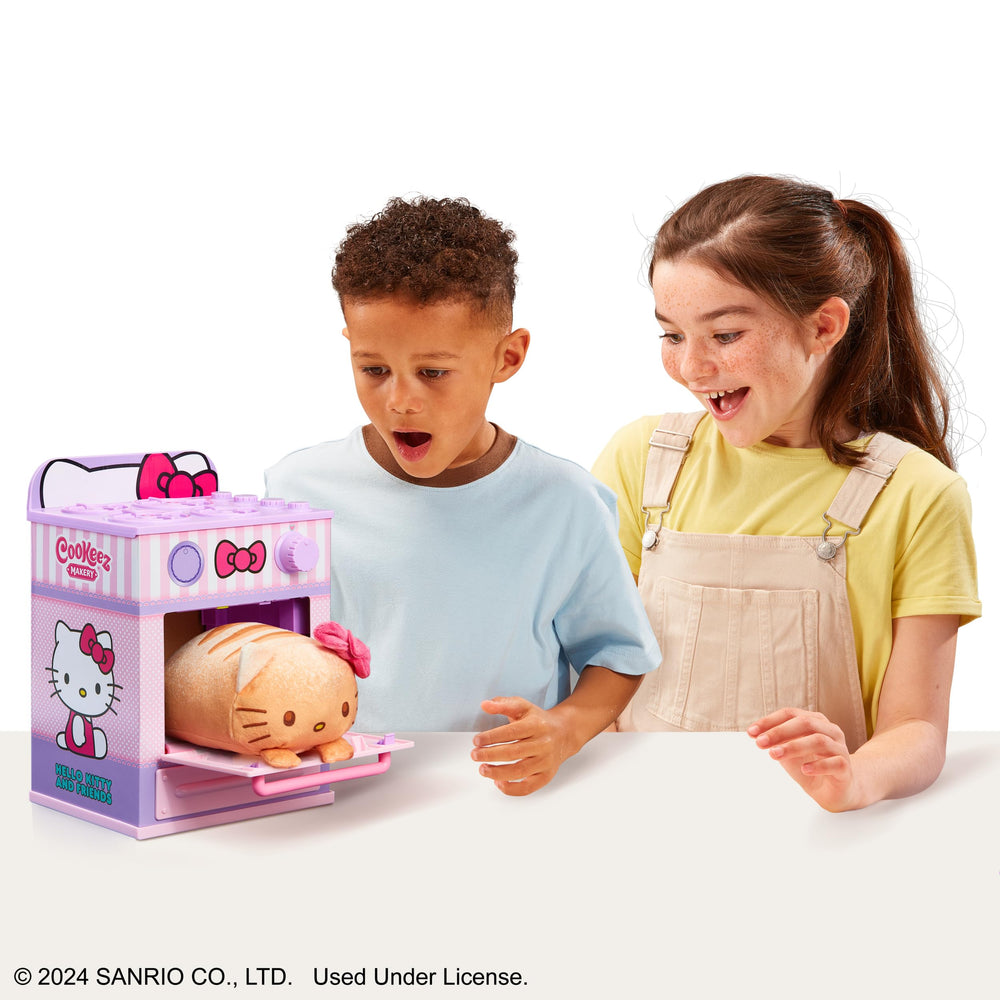 Three characters to bake: Hello Kitty, Cinnamoroll, My Melody