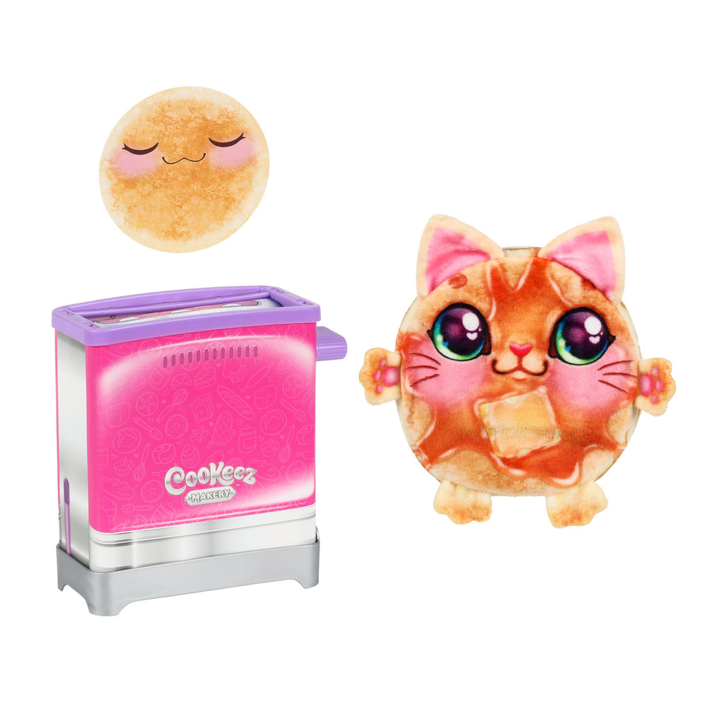 Unicorn Tart plush shown beside other Toasty Treatz for a colorful collection