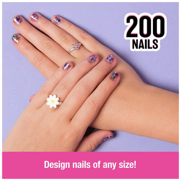 Cool Maker GO GLAM design cartridge with smileys for cute nails