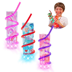 Cool Things Corp light-up straw cups glow during kids' celebrations.