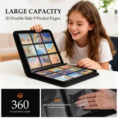Coolbyl Card Binder PU leather exterior combines durability with a premium look.