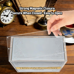 Coolbyl ETB acrylic case offers ETB-only fit for tidy display.