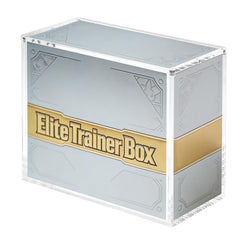 Coolbyl ETB acrylic case with UV protection preserves ETB boxes.