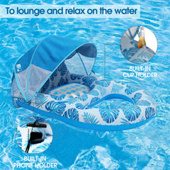 COOLCOOLDEE ergonomic backrest and legrest for comfortable lounging