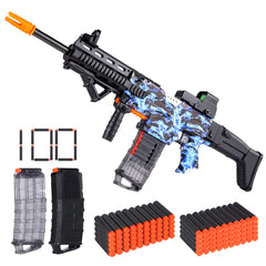 COOLFOX electric toy gun in burst mode firing soft bullets for fast play