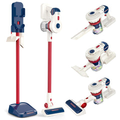 COOLFOX Kids Vacuum in stick mode for quick playroom cleans.