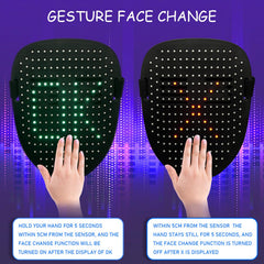 CoolGuarder LED mask with adjustable strap for secure, comfortable wear.