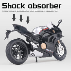 COOLPUR Ducati V4 textured tires emphasize tactile realism for interactive collection