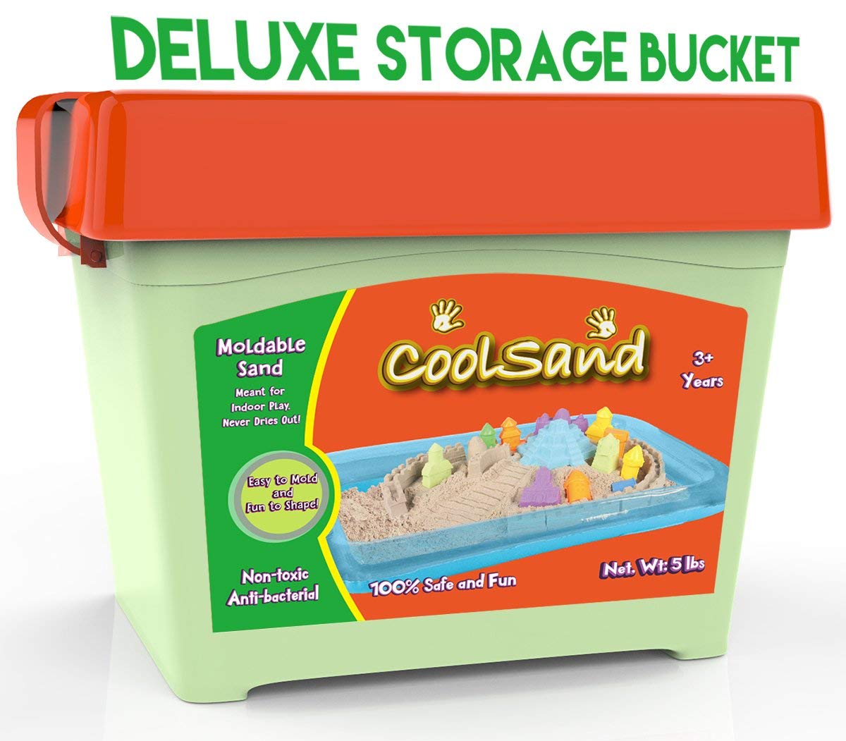 CoolSand calming play promotes focus and relaxation for kids and adults