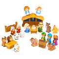 COOLTUNE Nativity Set baby Jesus figure for storytelling and playtime