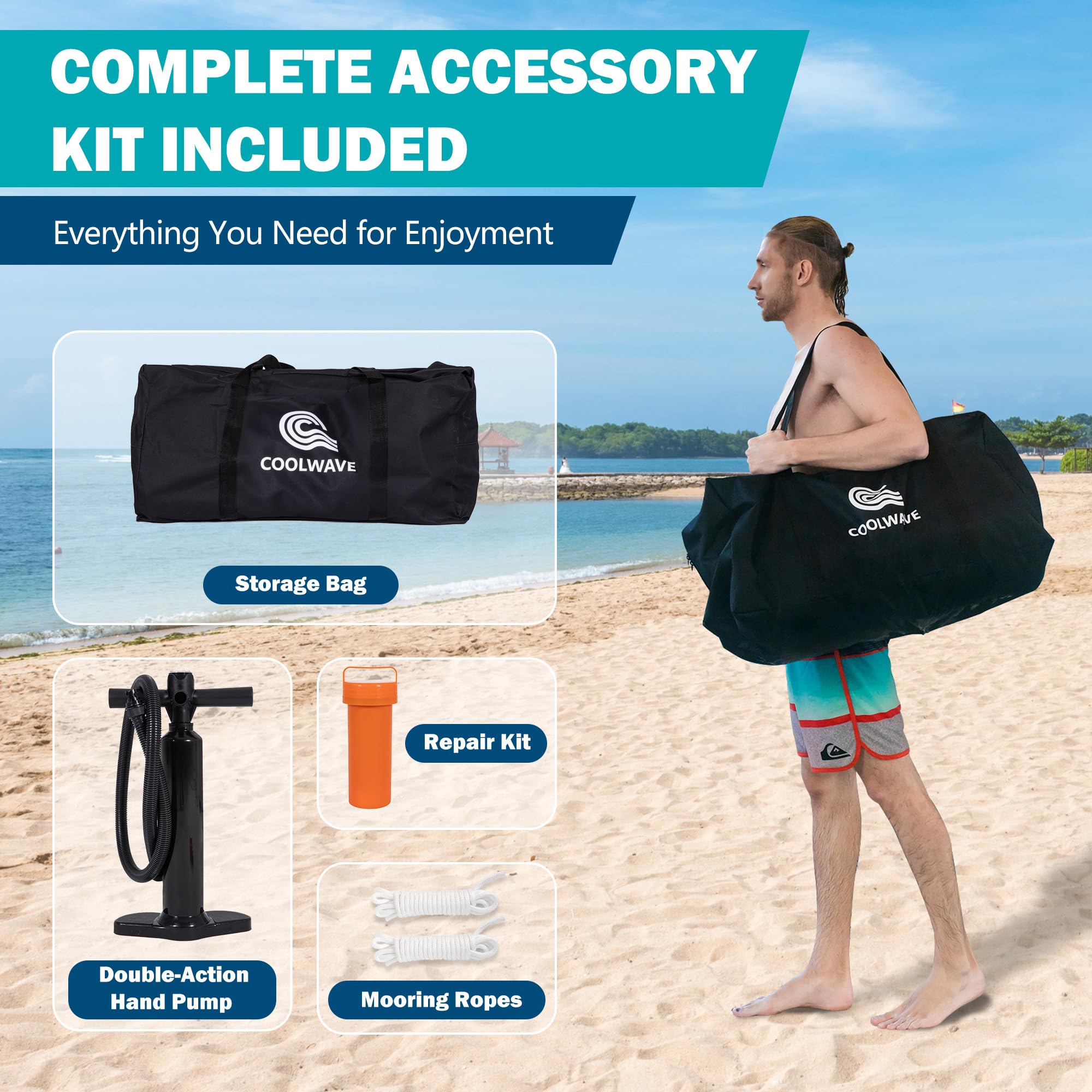 COOLWAVE reliable customer support helps you enjoy effortless water time.