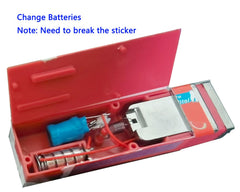 Cooplay chewing gum sticker break reveals battery access for easy replacement