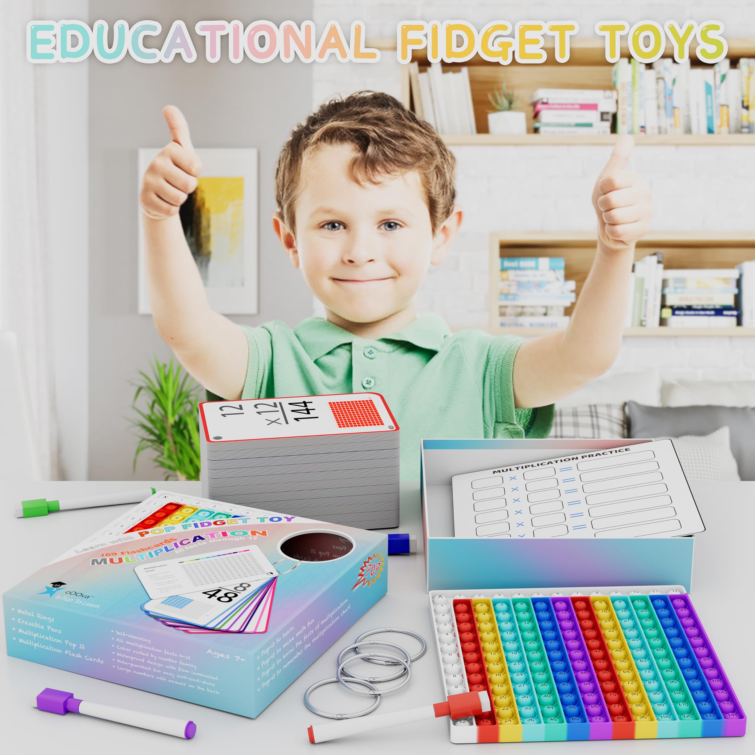 Dry erase markers allow easy writing and corrections
