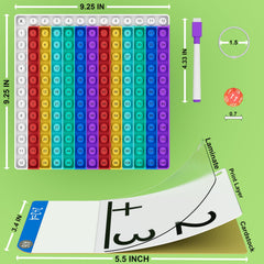 COOVA learning set is durable and portable for home or school use.