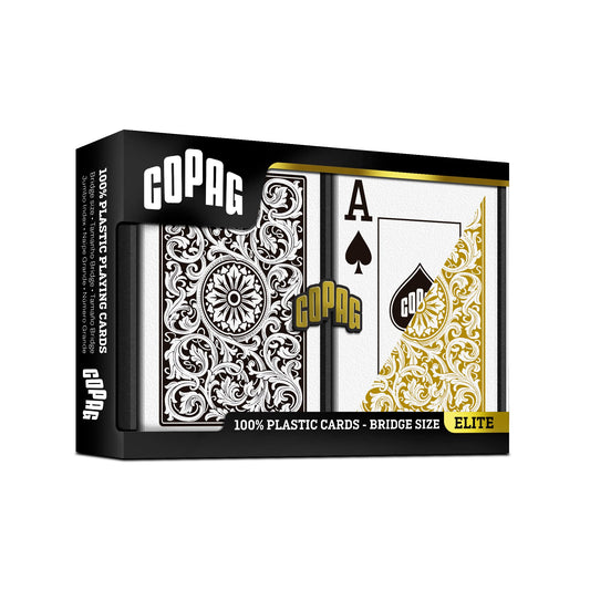 Copag 1546 buttery-smooth-finish enables effortless shuffling and dealing.